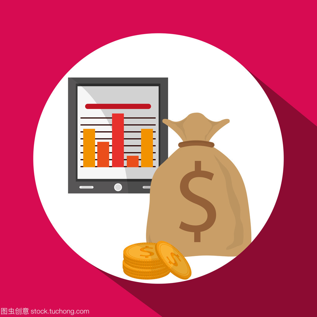 金融项目图标设计 以平插画风格呈现金融业务之美